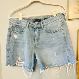 Lucky Brand High Waisted Boyfriend Shorts